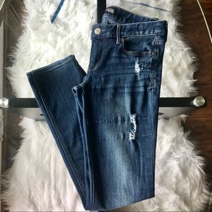 Express Stella Low Rise Skinny Jeans